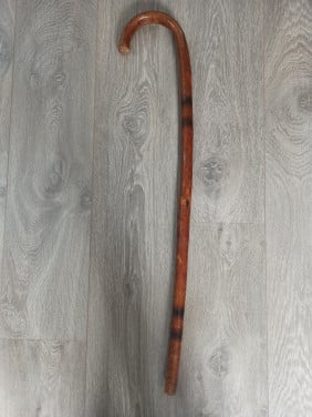 Houten wandelstok
