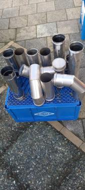 Pelletkachel rookgasafvoer EK 80 mm