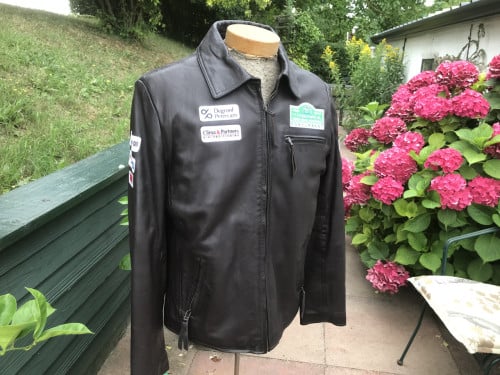 Z.g.a.n. leren oldtimer jas