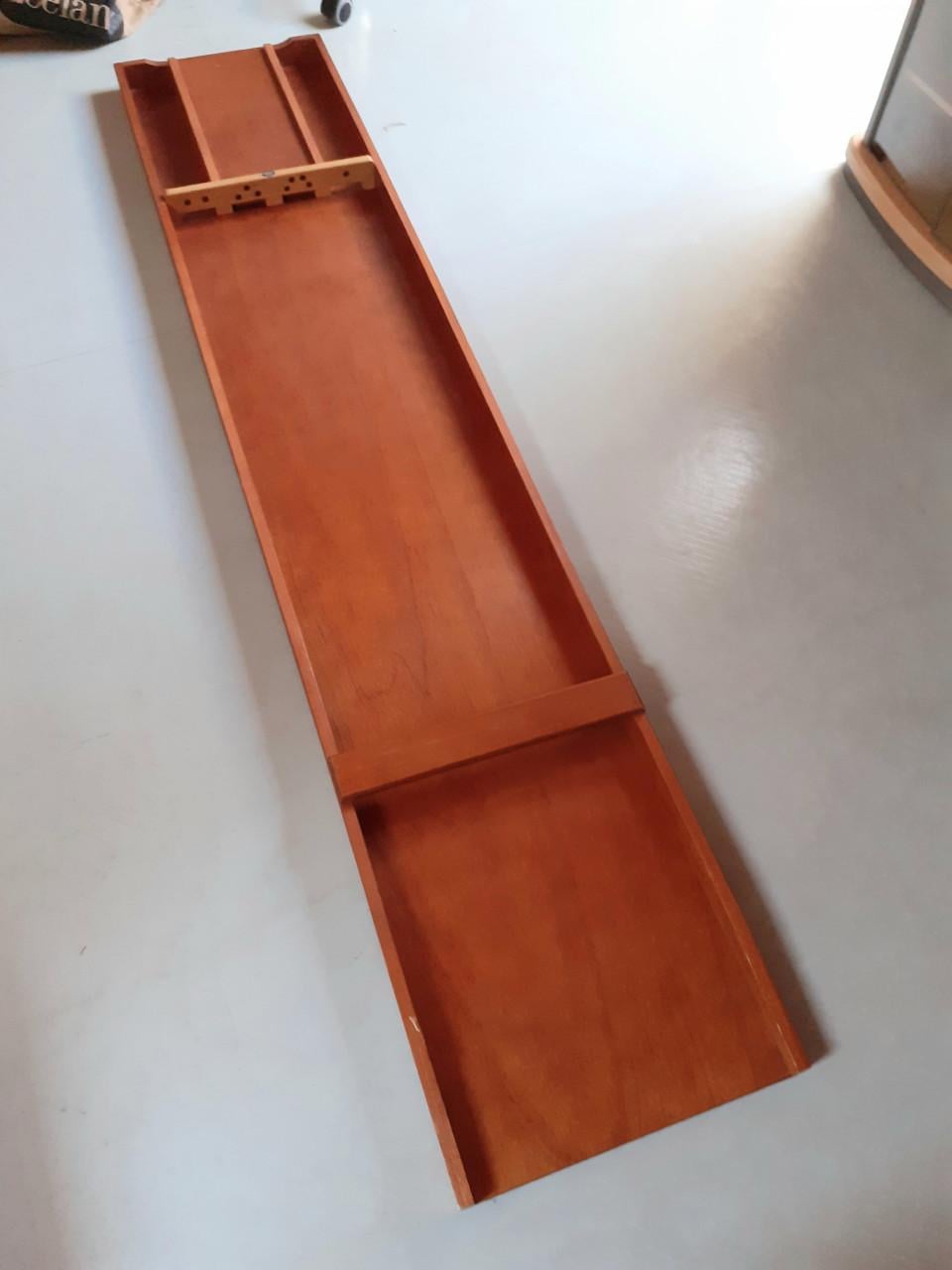 Wedstrijd   SJOELBAK - HoMas spelen  Als nieuw - 2 meter