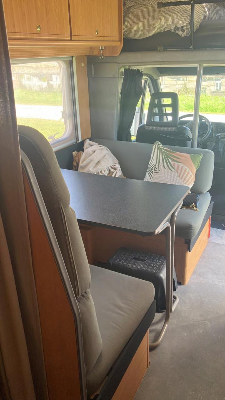 Fiat alkoof dethleff camper