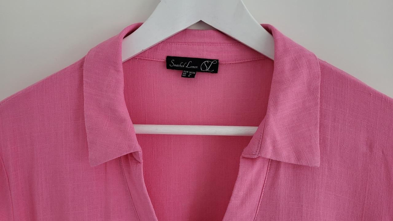 Smashed Lemon tuniekjurk met 3/4-mouwen, mt M - NIEUW