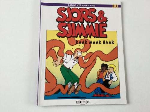 Verschillende stripboekjes van Sjors en Sjimmie.