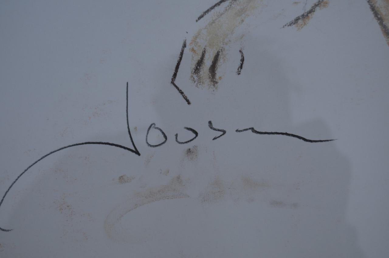 Fraai schilderij Frans J. Joosen (Tilburg 1932 - Oosterhout 2021) 'Naakt'