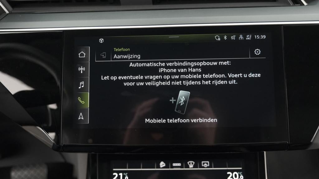 Audi E-tron sportback 55 quattro s edition 95 kwh 408 pk| head-up display |