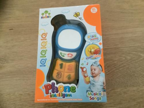 Wonderplay Peuter Telefoon -muziek, knipperlicht, geluidjes, toetsbediening