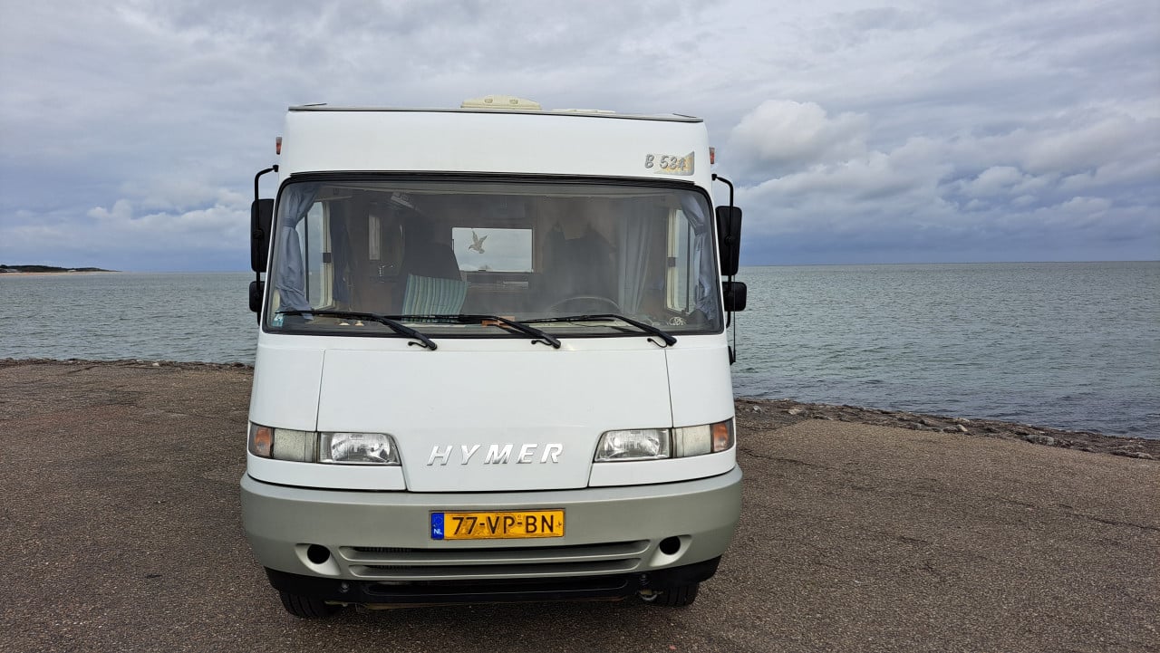 Hymer Integraalcamper rondzit
