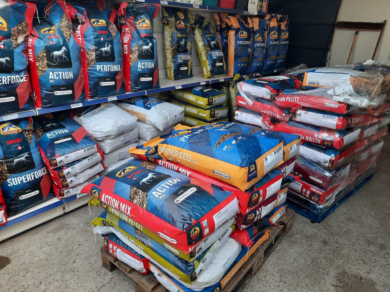 Paardenvoeders Cavalor, vitalbix, subli en horse food