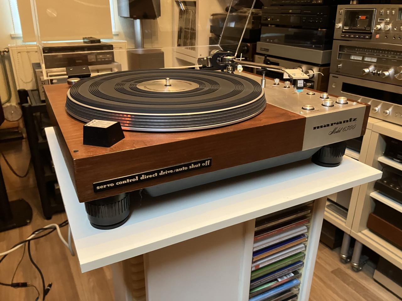 Marantz 6300 vintage top automatische platenspeler geserviced met garantie
