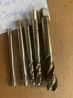 Fette machinetappen 5 stuks