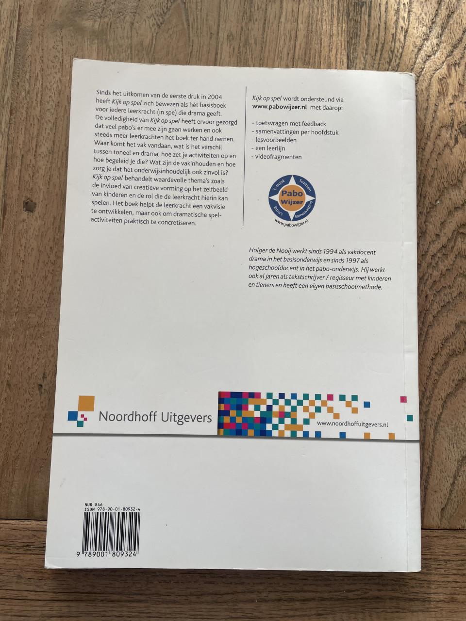 Pabo studieboek kijk op spel