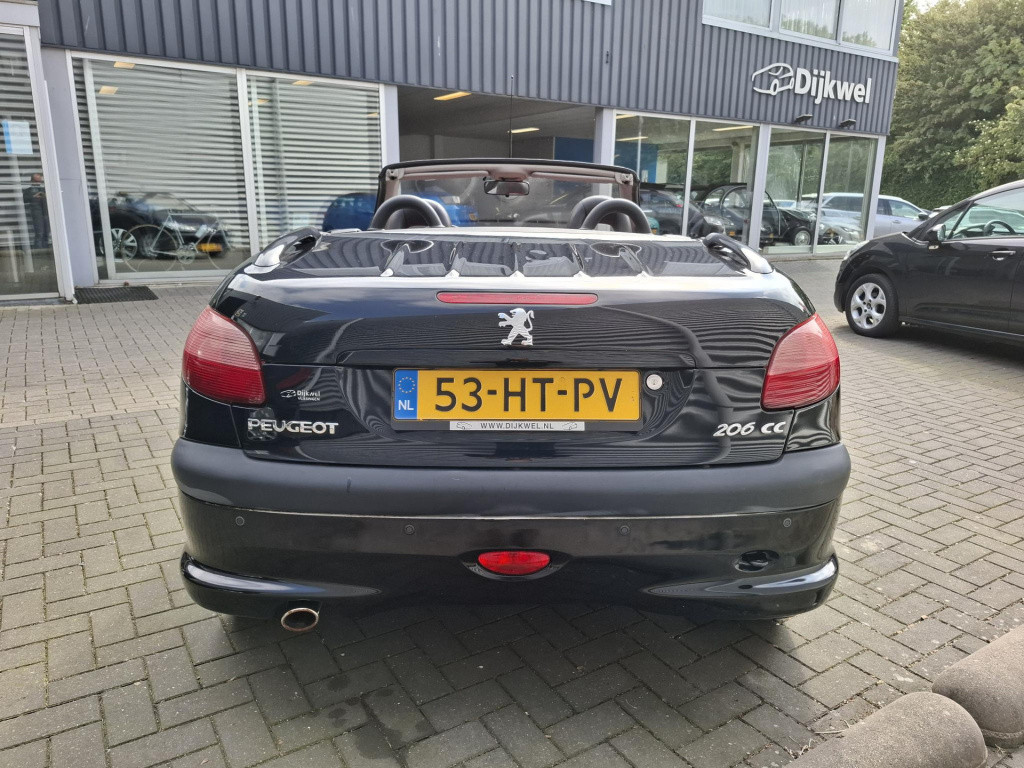 Peugeot 206 cc 2.0i 16v cabriolet clima/leder/park