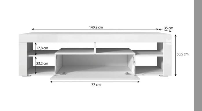 TV-meubel Meubella Fancy, als nieuw!