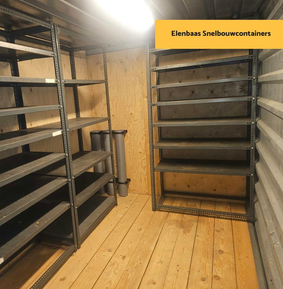 Gebruikte demontabele opslagcontainers