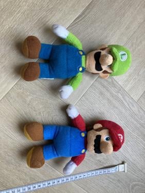 Mario en Luigi knuffels nieuw
