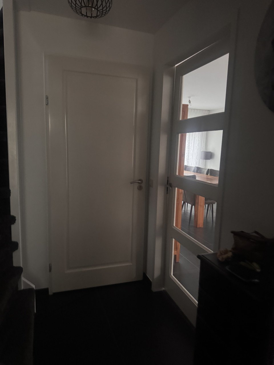 Binnendeur toilet opdek linksdraaiend