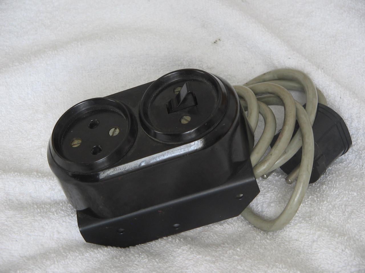 Bakeliet zwart schakelmateriaal