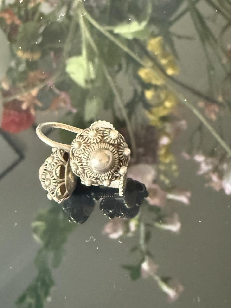 Antieke Zeeuwse knoop oorbellen