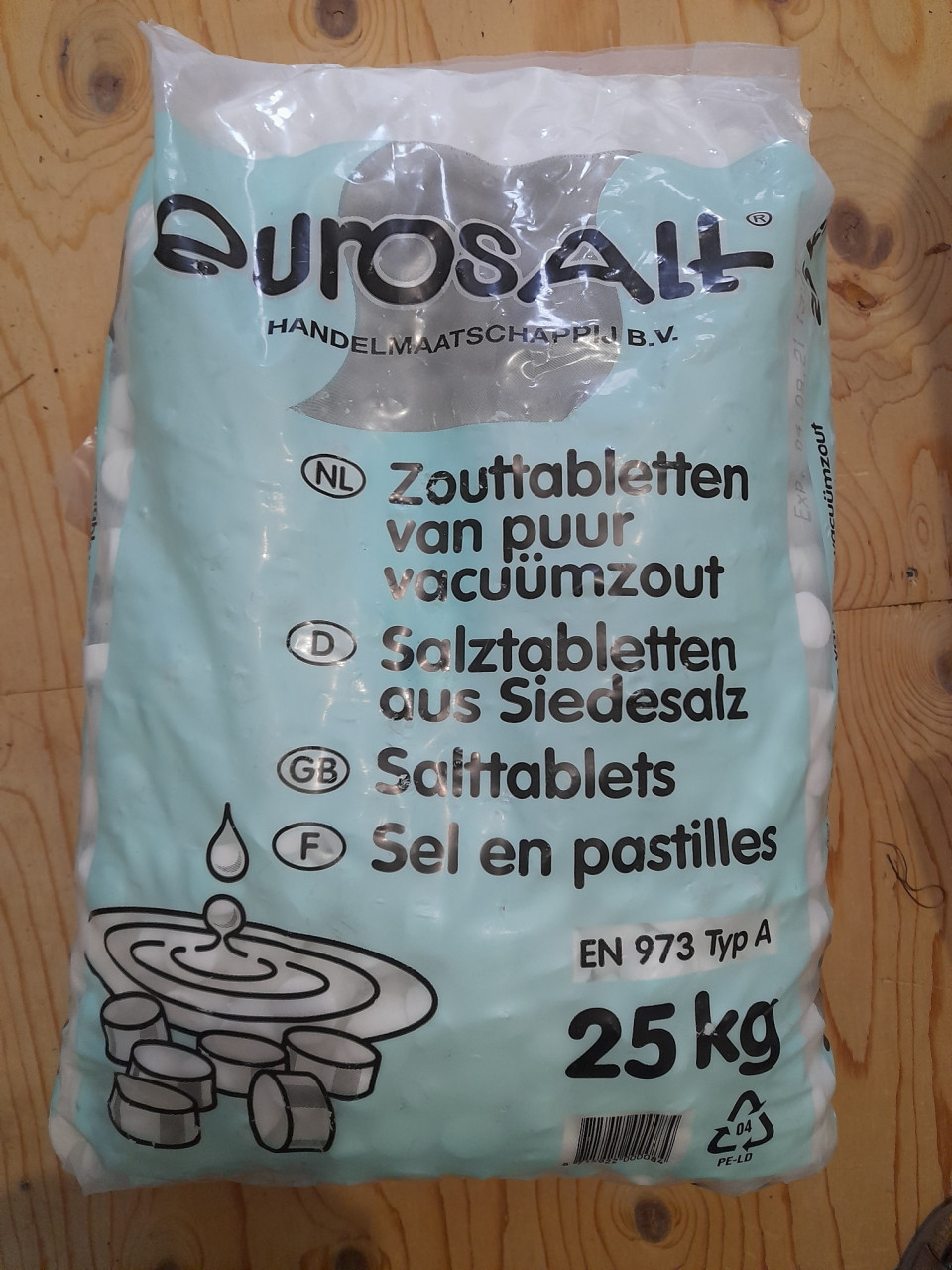 Eurosalt, zout voor waterontharder