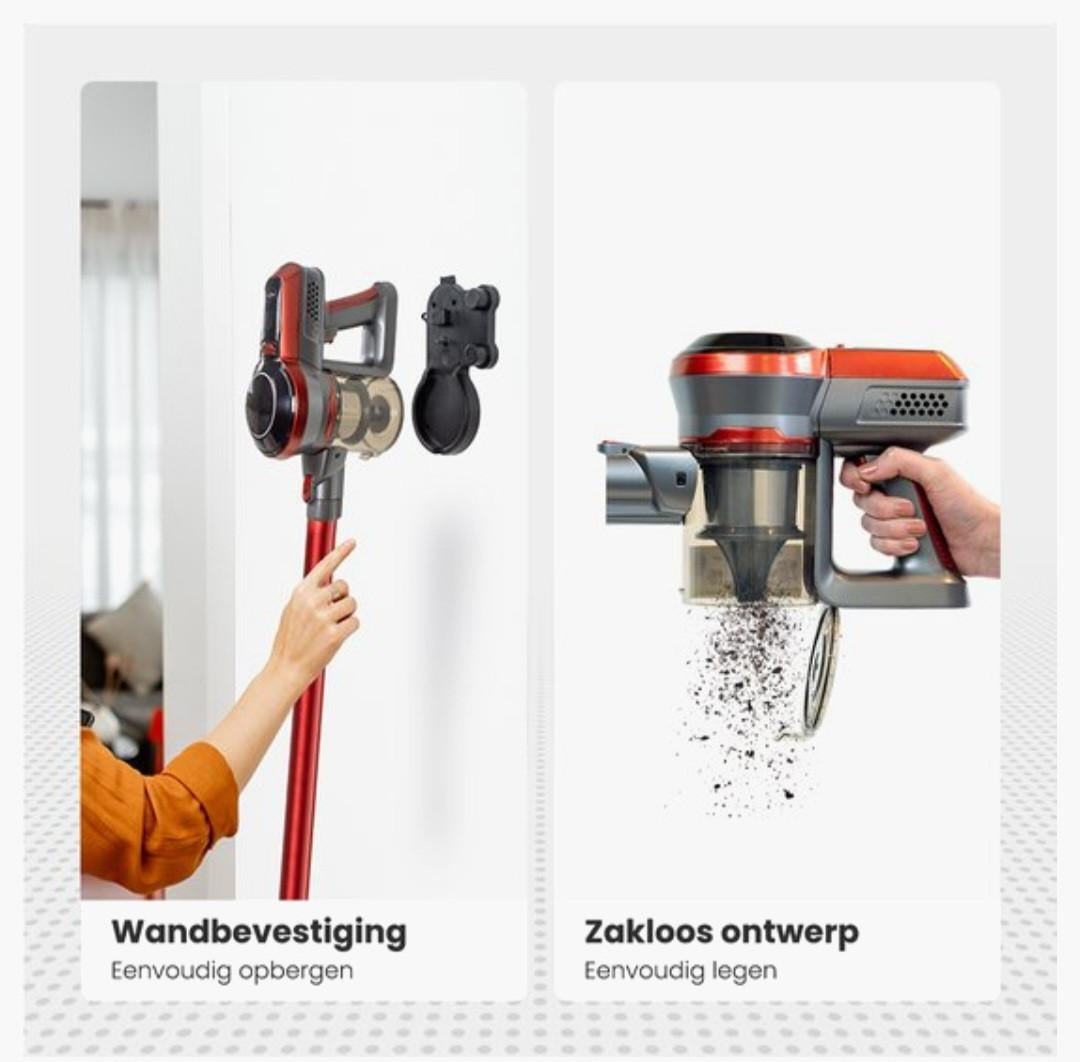 Auronic steelstofzuiger zonder zak