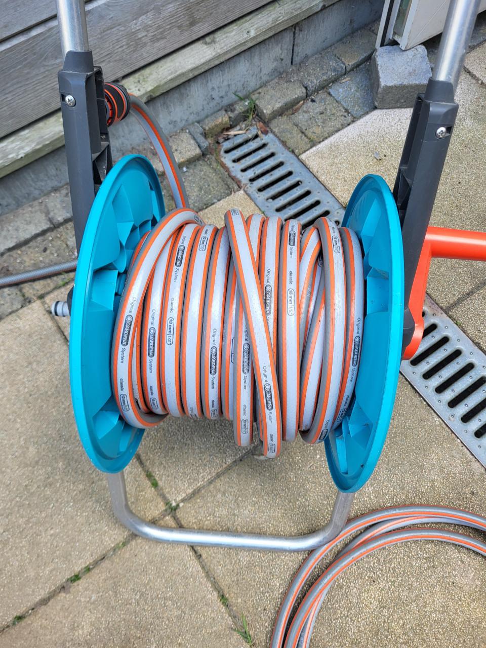 Gardena tuinslang haspel