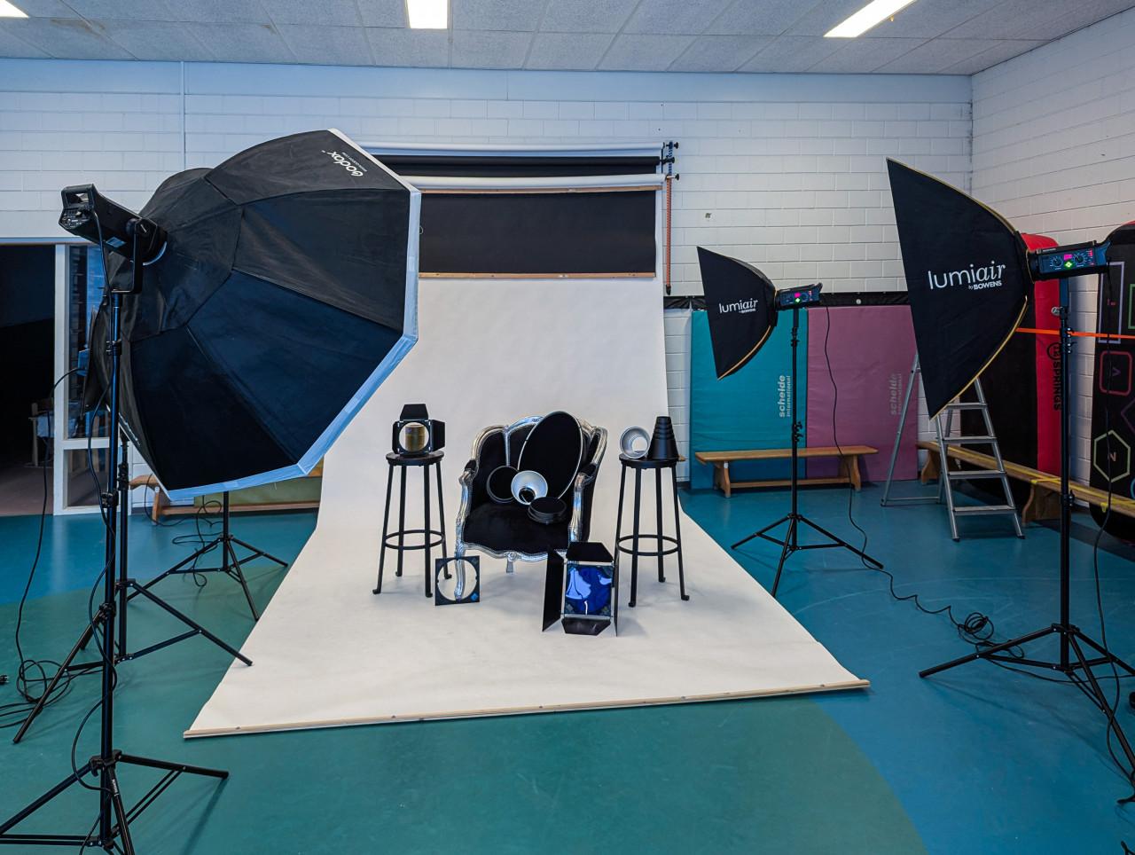 Fotostudioinventaris te koop
