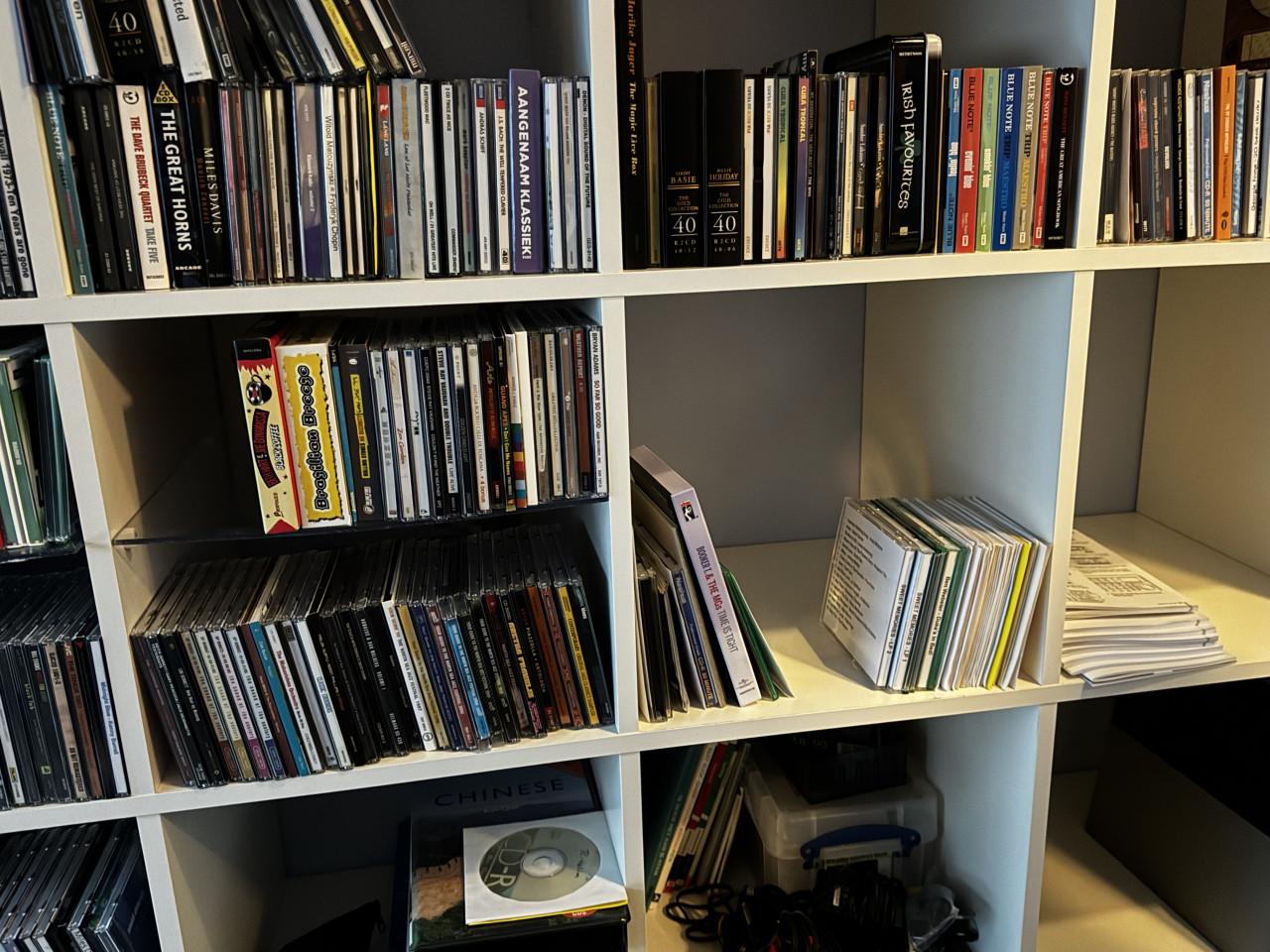 Collectie cd’s (circa 600 stuks)