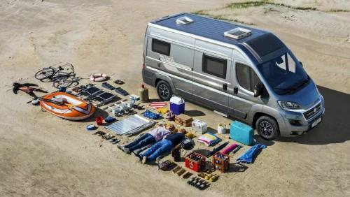 Gewichtsverhoging van de camper