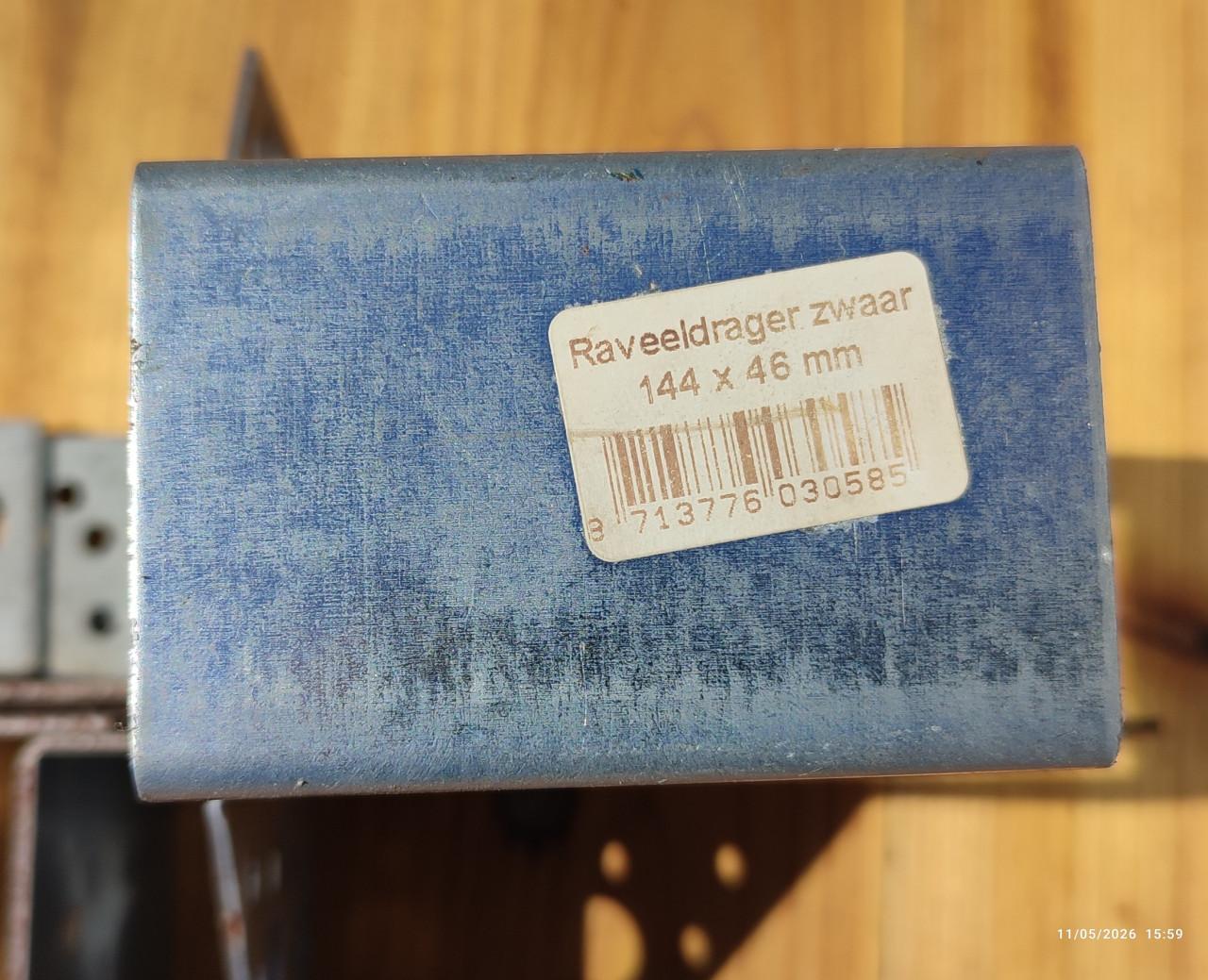 Raveeldrager zwaar 46 x 144 x 75 - 6st voor €2