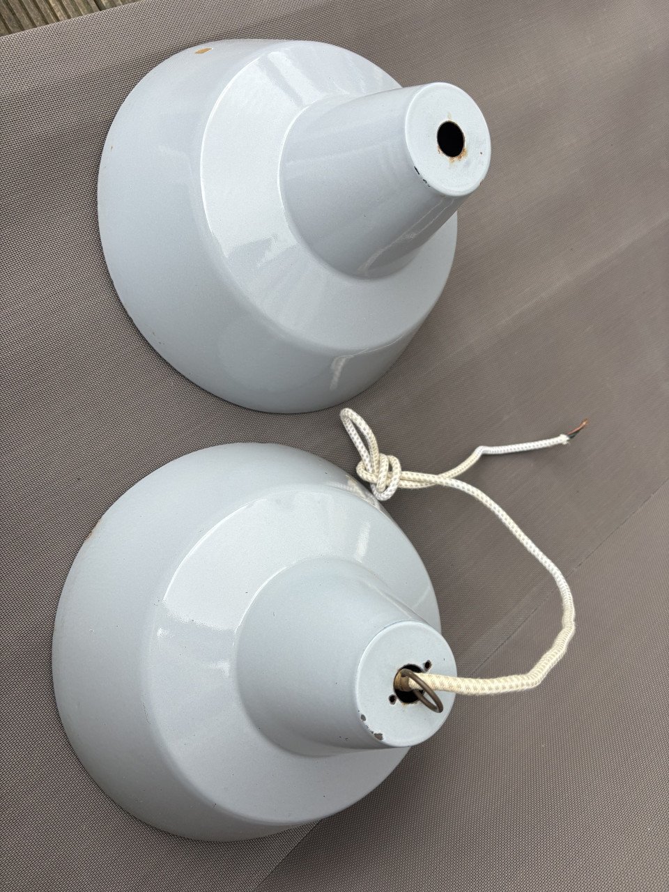 Philips emaille lampenkappen