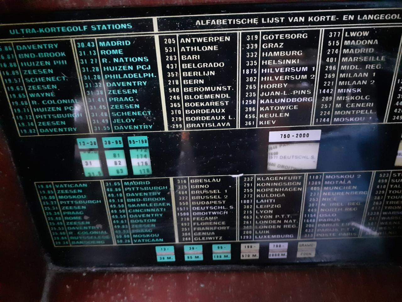 Antieke Waldorp radio