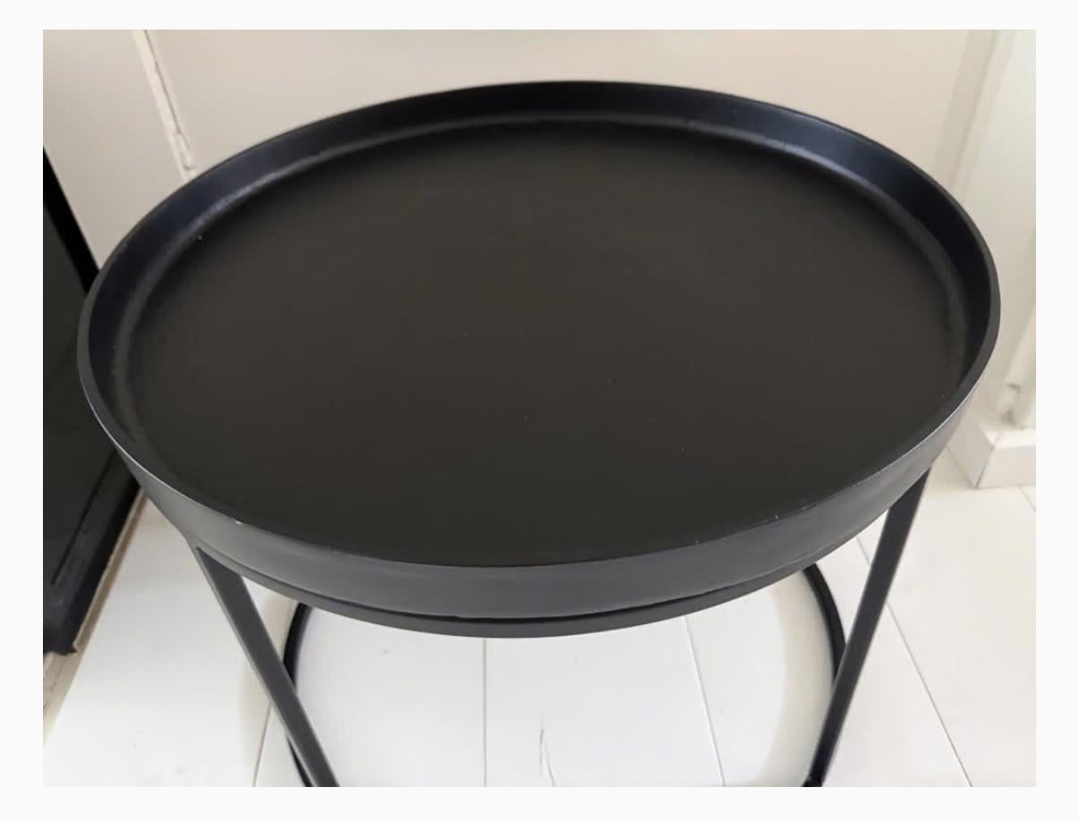 Gietijzeren bijzettafel
