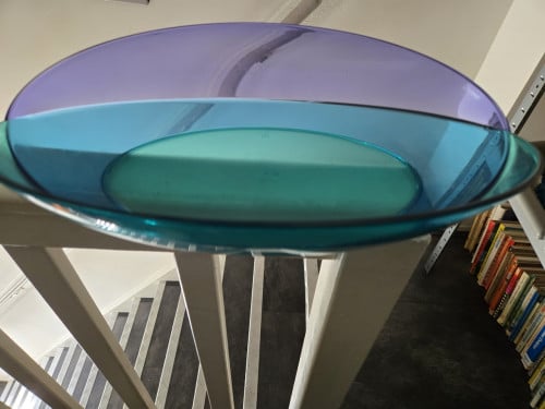 Tupperware serveerschaal uit de serie eleganza  , afmeting 36 bij 24cm
