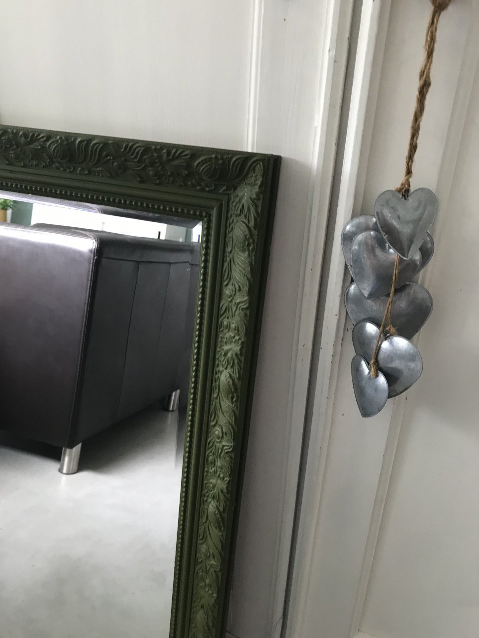 Verkocht: Rechthoekige spiegel