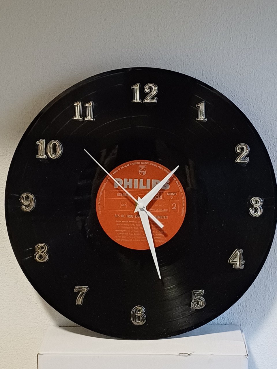 Klok van een LP