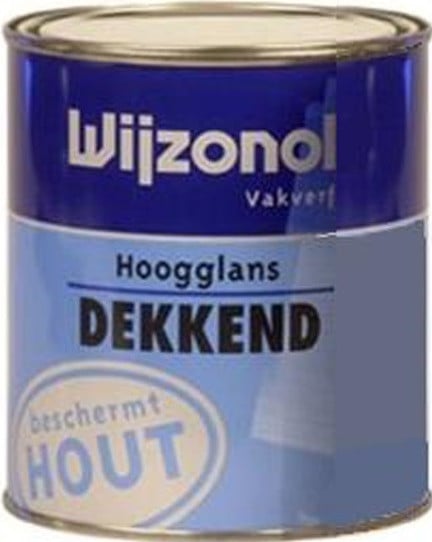 Wijzonol Dekkend Halfglans of Hoogglans - 0,75 Liter