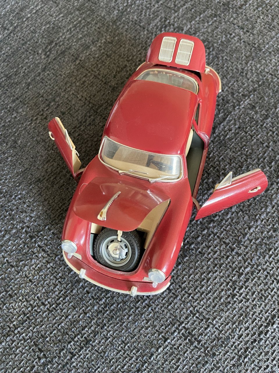Porsche 356 schaalmodel 1:18