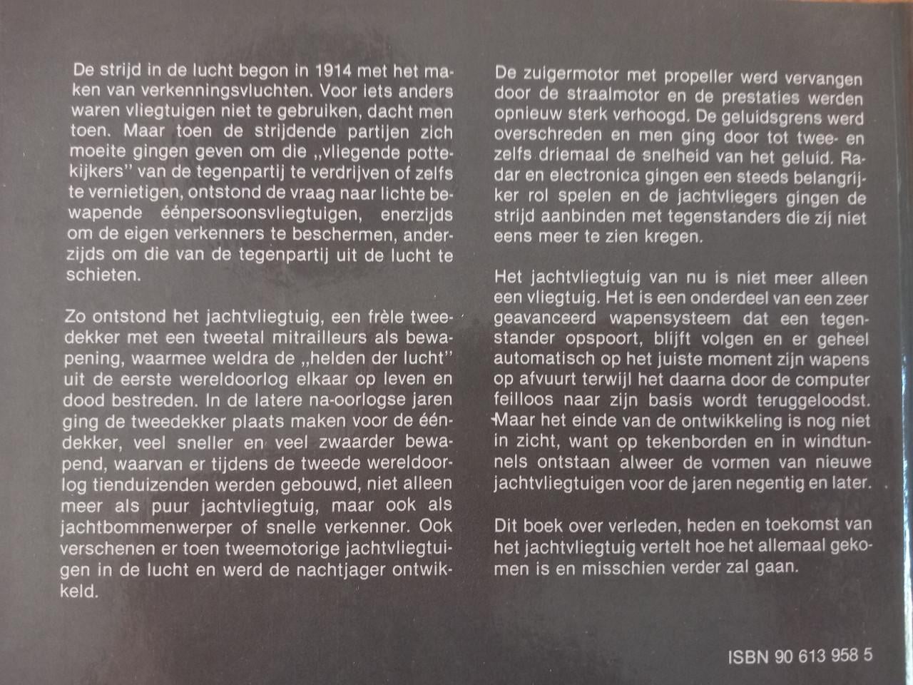 Het jachtvliegtuig