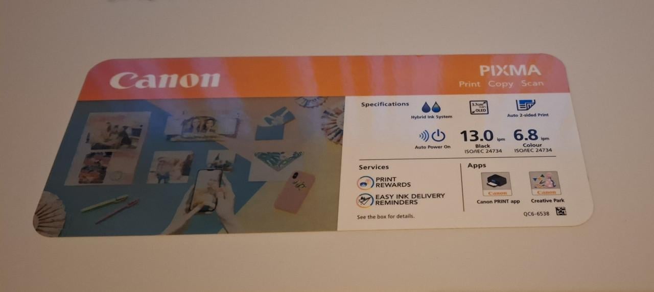 Printer + scanner van Canon