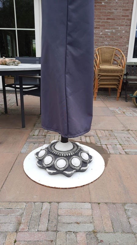 Parasolvoet Zeeuwse knop diameyer 50cm