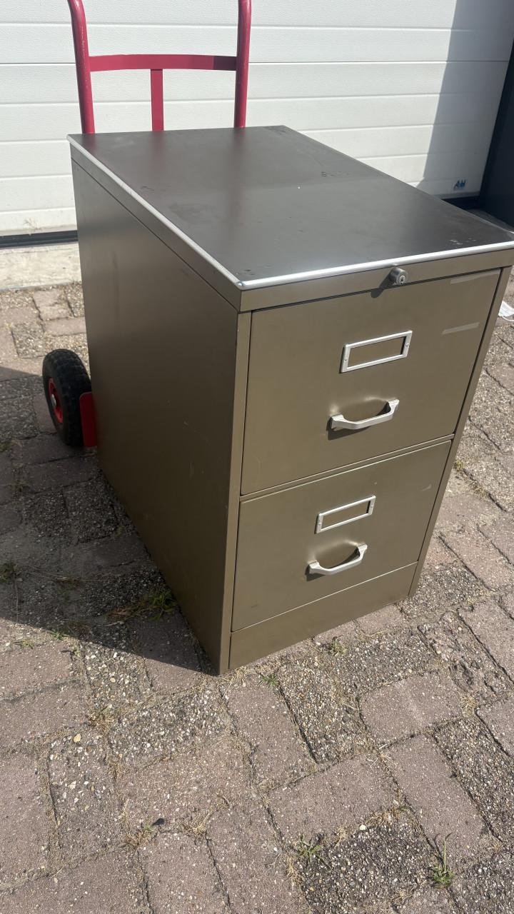 Vintage ahrend Ladeblok gereedschapkist