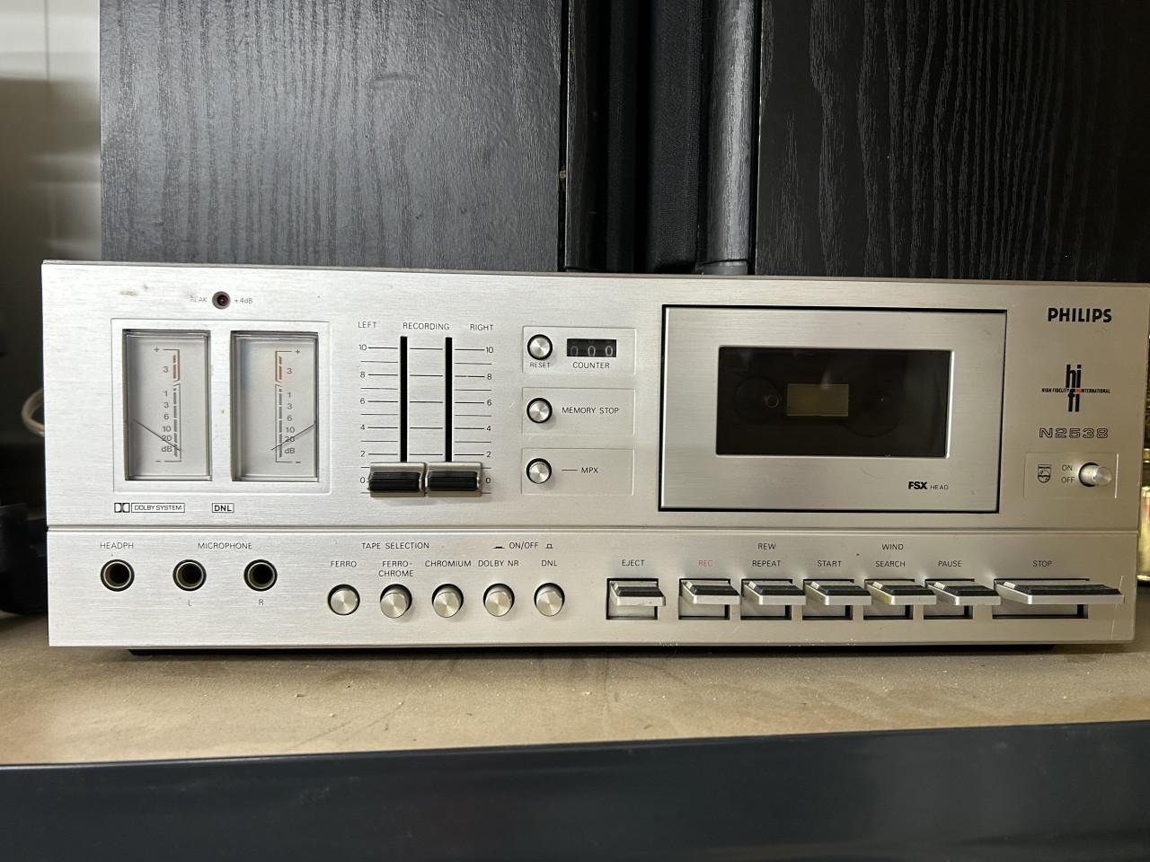 Philips vintage Cassette deck