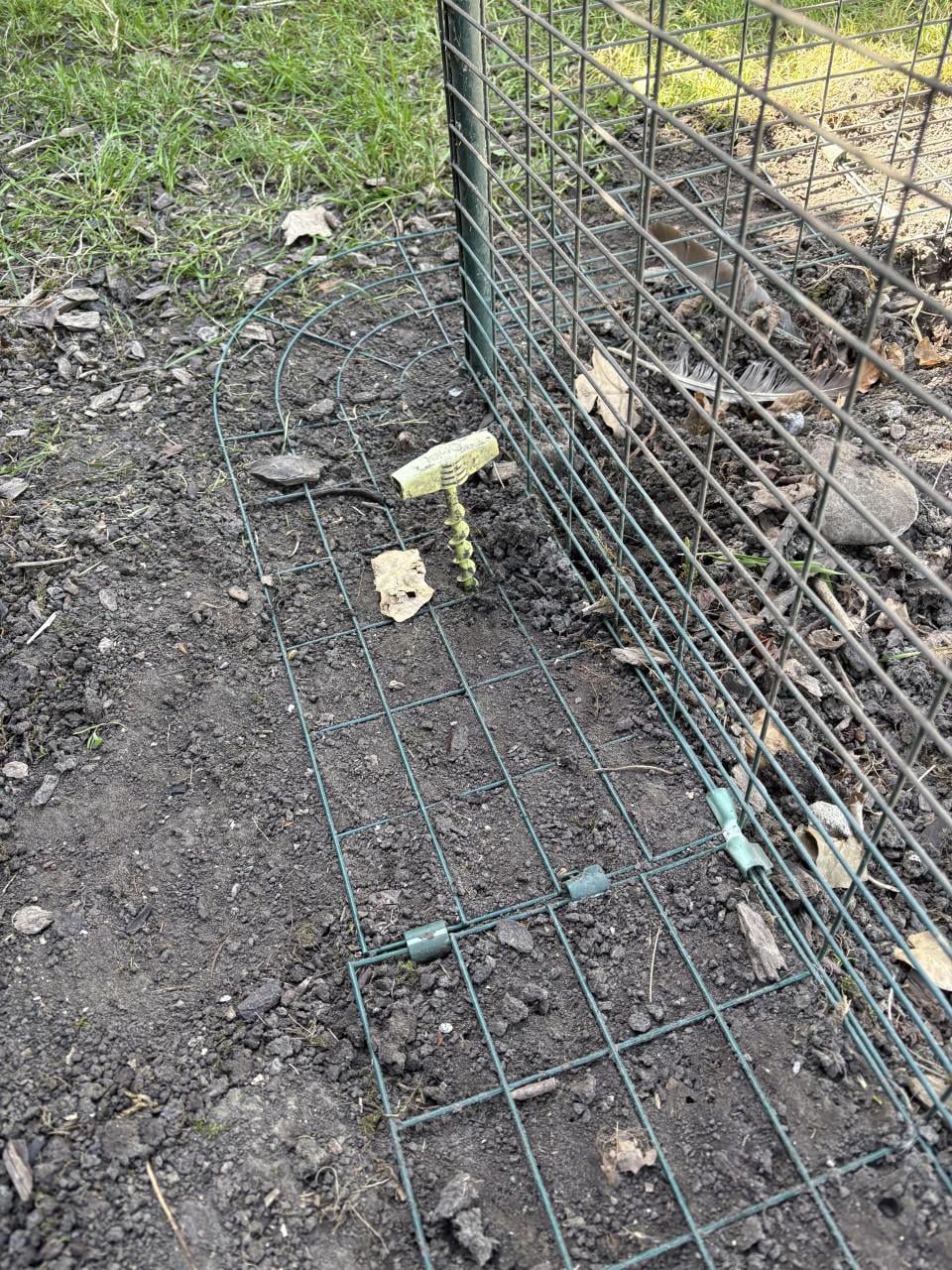 Omlet inloopren 3x2x2 m , zelf demonteren