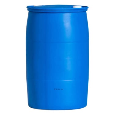 Te koop blauwe water tonnen schoon