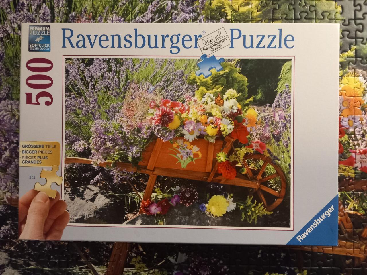 Puzzel met bloemen