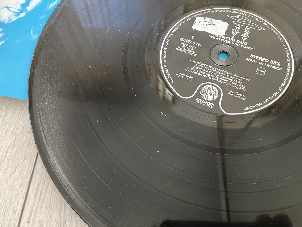 LP-Vinyl  -  Status Quo - What ever you want