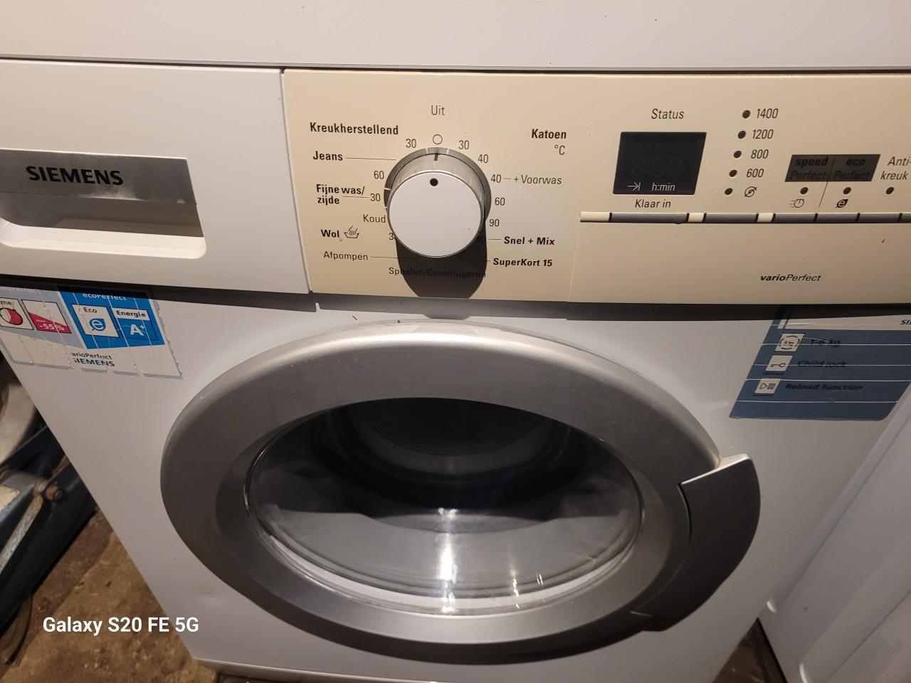 Siemens 6 kg 1400 toeren