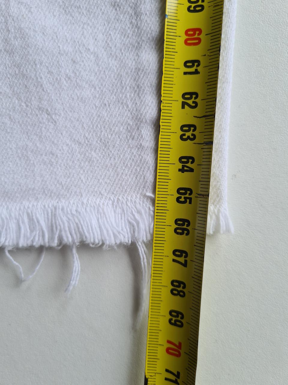 Nieuwe Amisu rechte witte spijkerbroek  Maat M