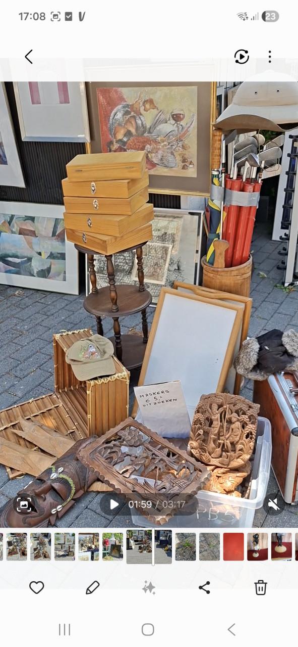 Top verzameling voor de handel / (rommel)markten