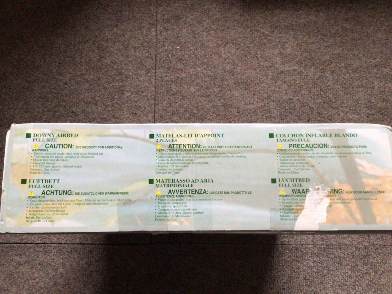 Luchtbed Intex 137*191*22cm